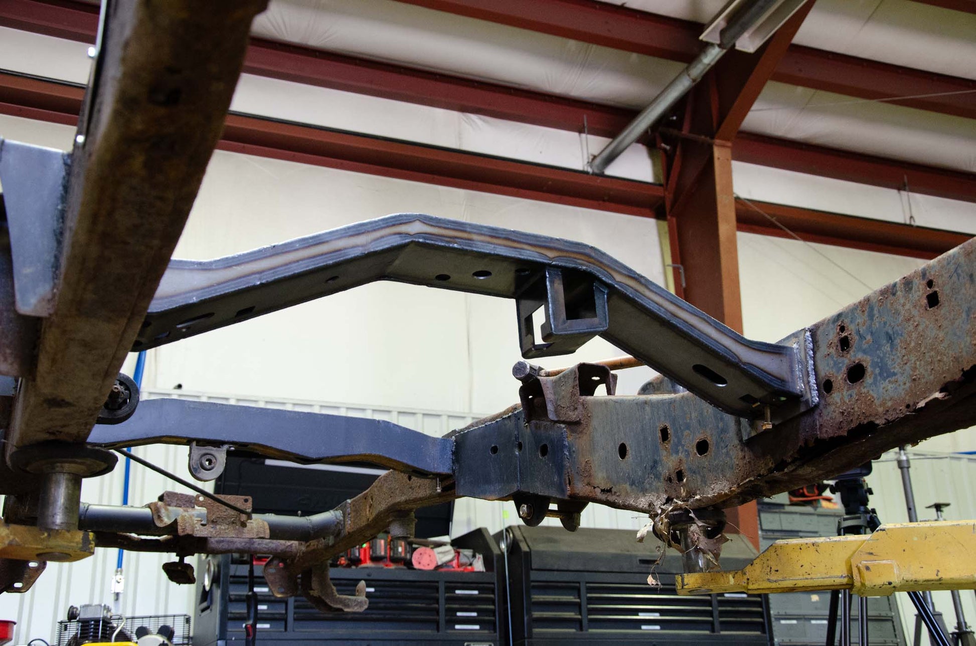 Rust Buster Frameworks 04-08 F150 4x4 SuperCab 6.5 Foot Bed Forward Gas Tank Crossmember Rust Buster Frameworks