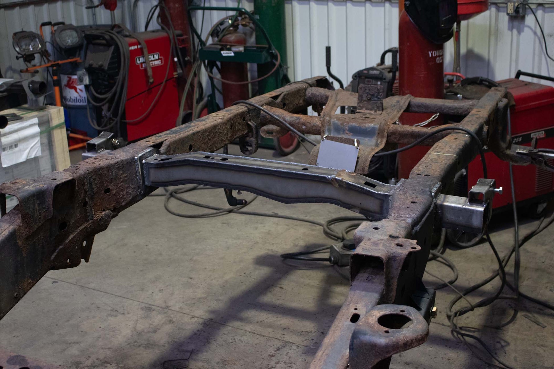 Rust Buster Frameworks Rust Buster Rear Gas Tank Crossmember For 2004-2008 Ford F-150 RB7081