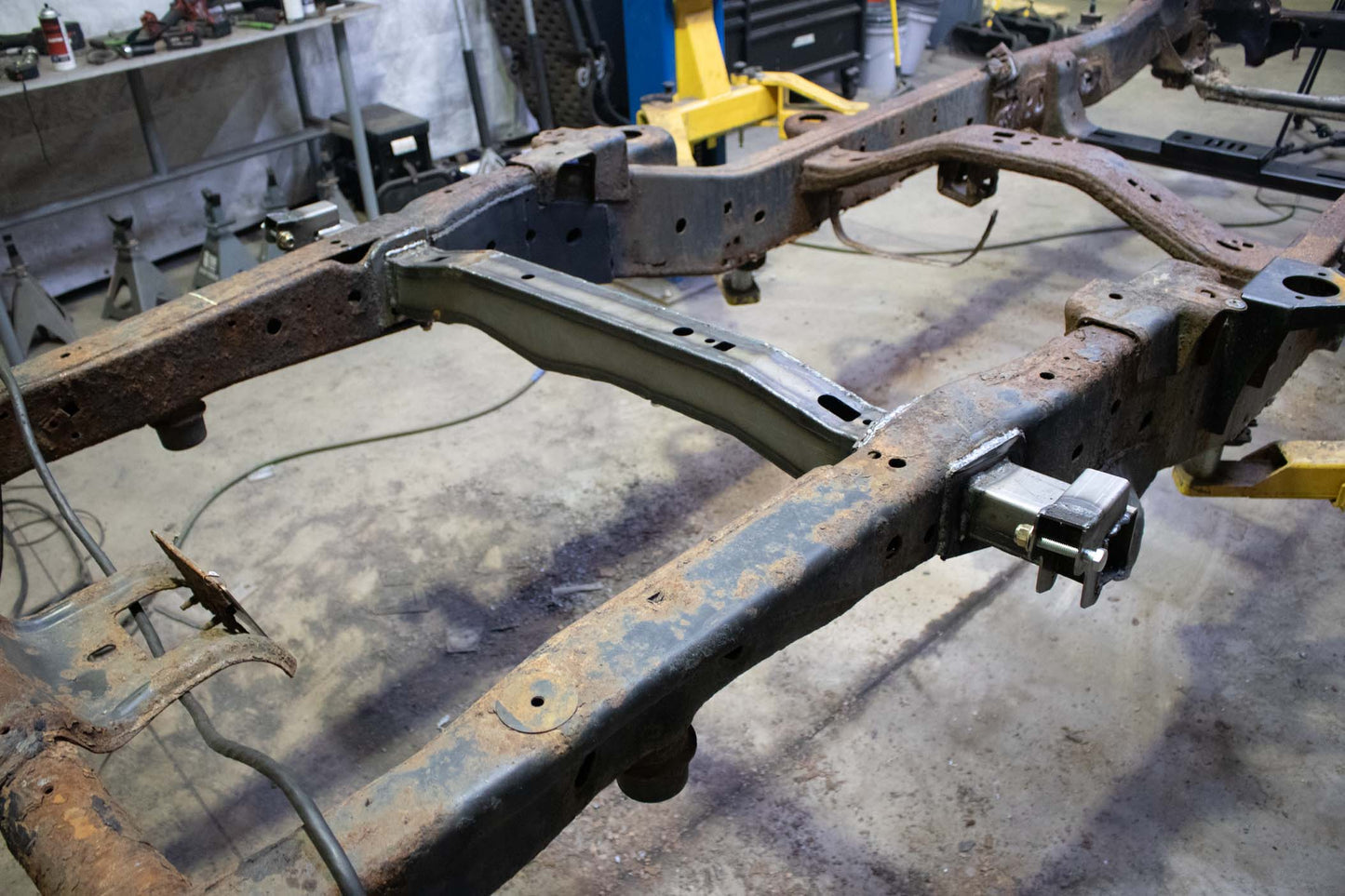 Rust Buster Frameworks Rust Buster Rear Gas Tank Crossmember For 2004-2008 Ford F-150 RB7081