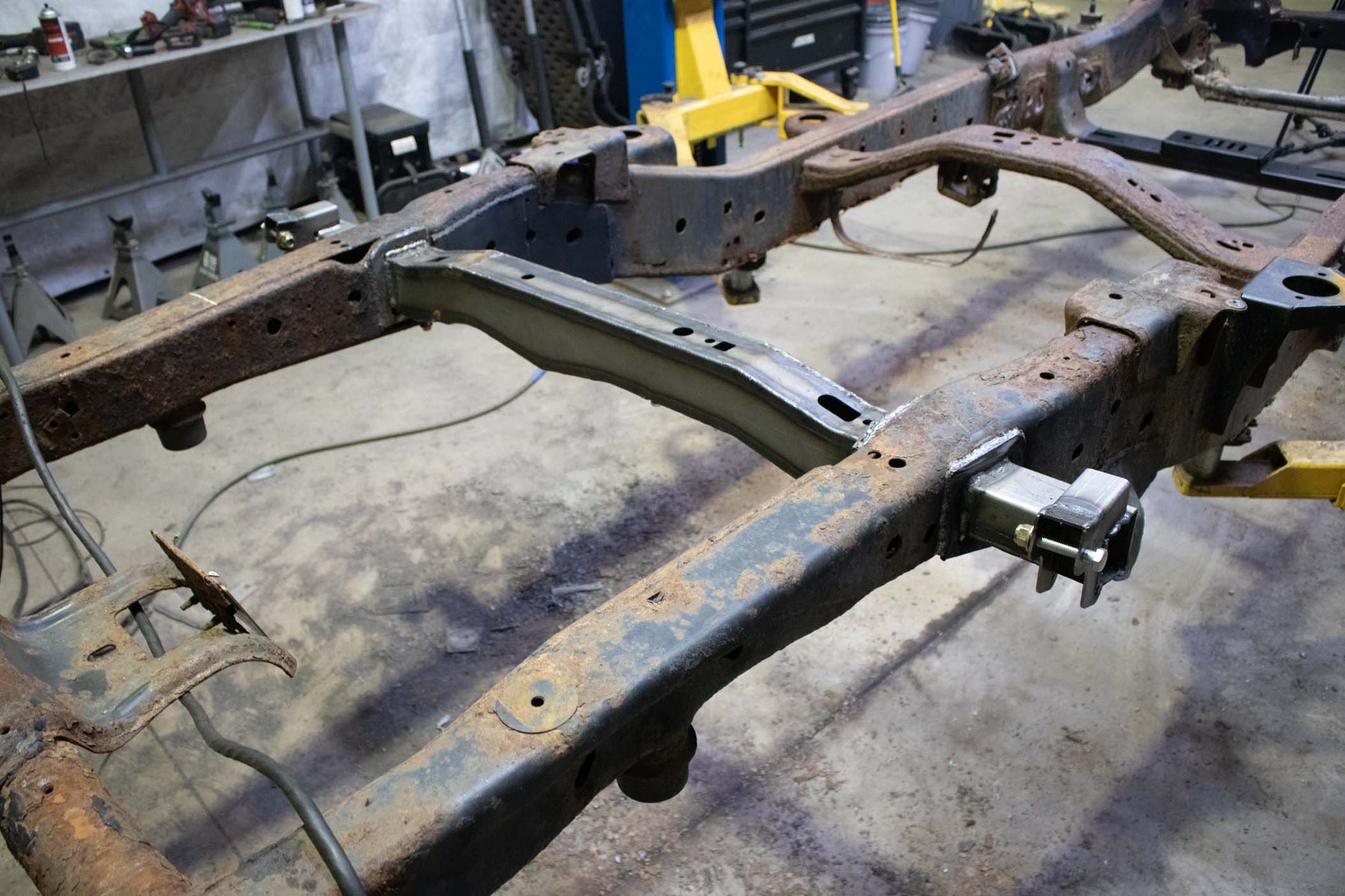 Rust Buster Frameworks Rust Buster Rear Gas Tank Crossmember For 2004-2008 Ford F-150 RB7081