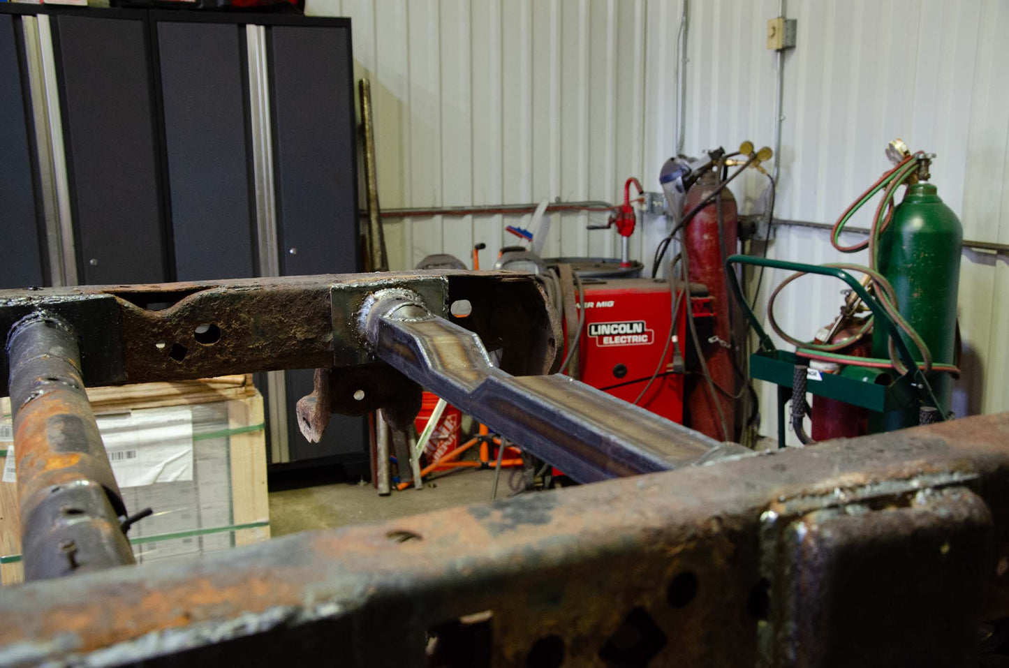 Rust Buster Frameworks 04-08 F150 4x4 SuperCab 6.5 Foot Bed Rear Spare Tire Crossmember Rust Buster Frameworks