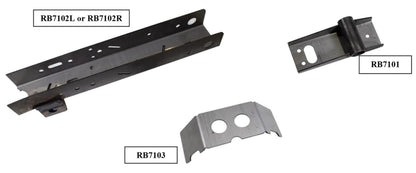 Rear Frame Rail Kit For 95-04 Toyota Tacoma Driver Side Rust Buster Frameworks