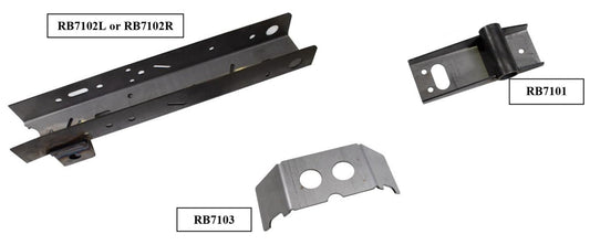 Rear Frame Rail Kit For 95-04 Toyota Tacoma Driver Side Rust Buster Frameworks