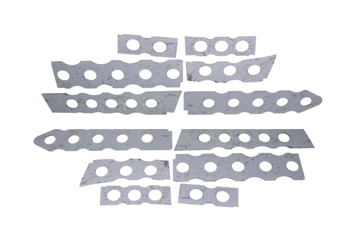 Rust Buster Frameworks Rust Buster 2005-2015 Toyota Tacoma Frame Boxing Plates RB7118