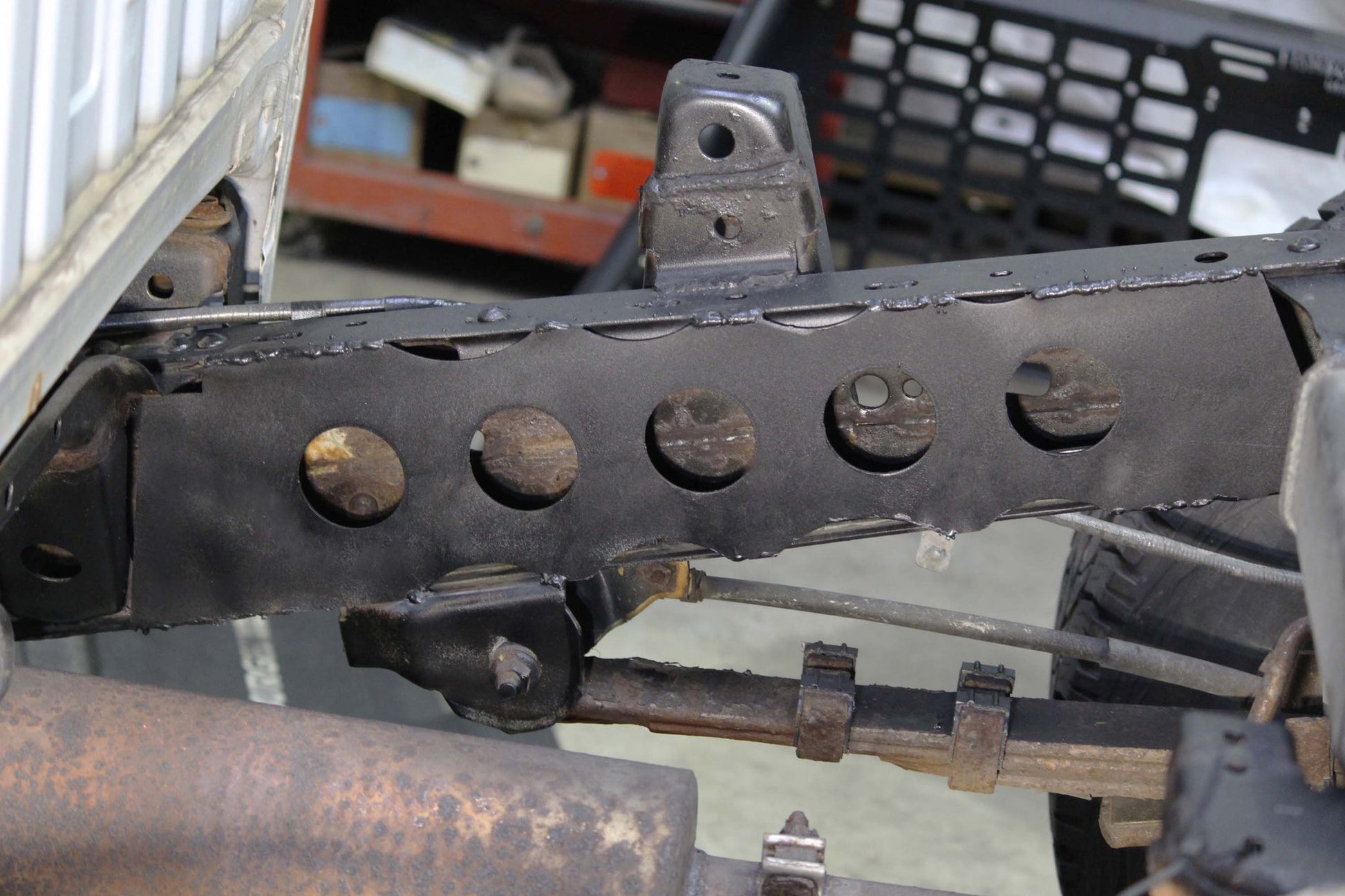 Rust Buster Frameworks Rust Buster 2005-2015 Toyota Tacoma Frame Boxing Plates RB7118