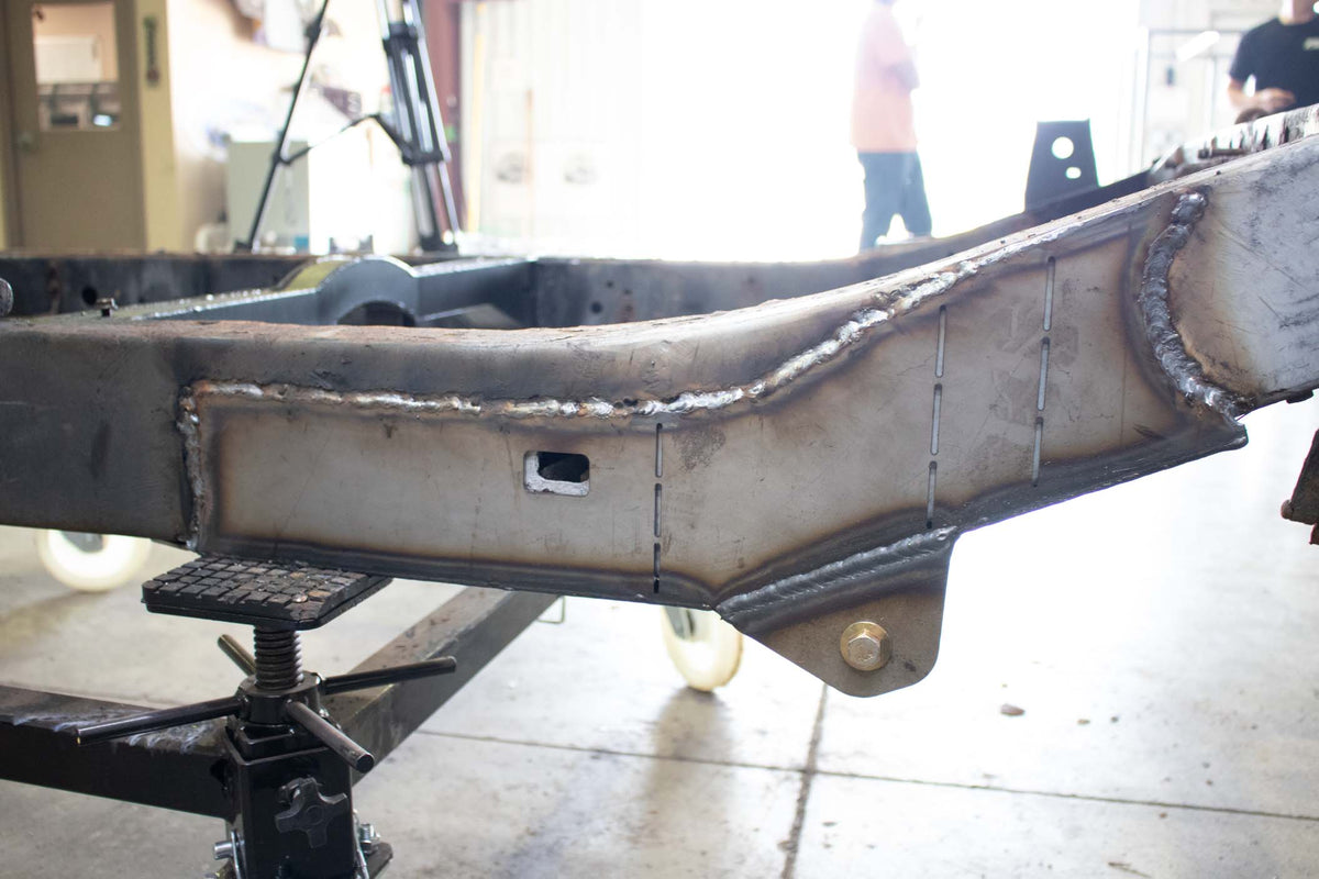 Mid Frame Repair Kit w/ Leaf Spring Mount For 1995-2004 Toyota Tacoma Double Cab Driver Side Rust Buster Frameworks-3