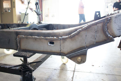 Mid Frame Repair Kit w/ Leaf Spring Mount For 1995-2004 Toyota Tacoma Double Cab Driver Side Rust Buster Frameworks-3