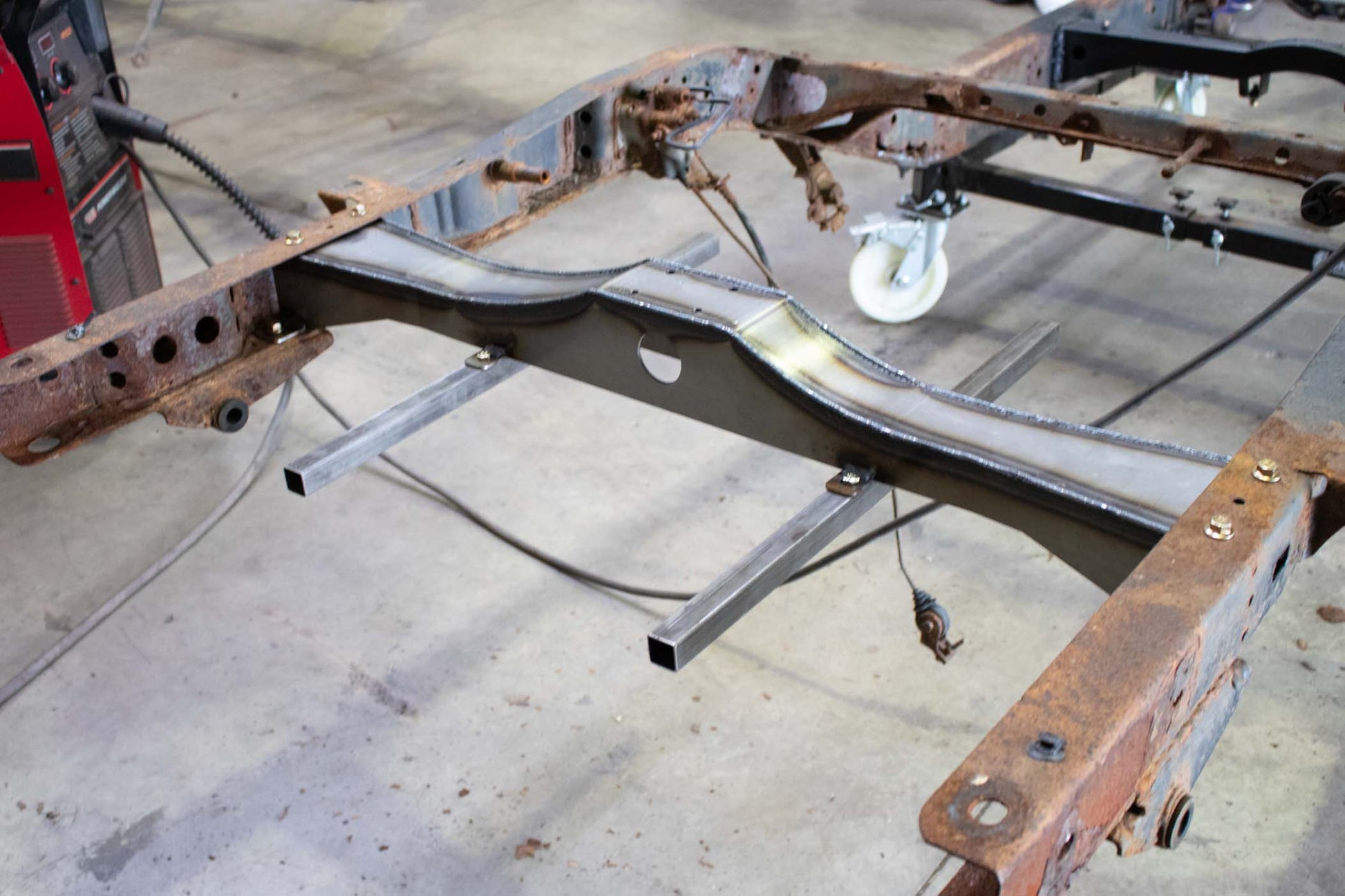 Rust Buster Frameworks Spare Tire Crossmember For 1995-2004 Toyota Tacoma Rust Buster Frameworks