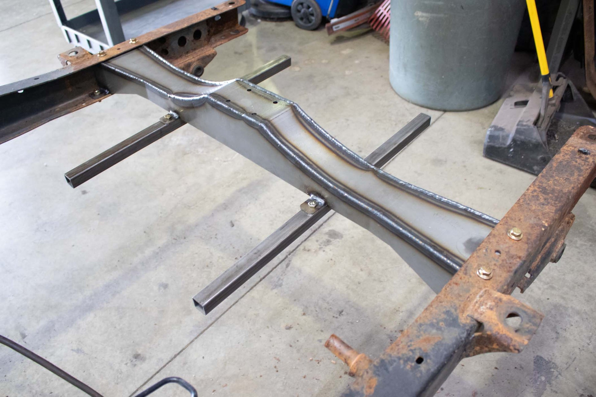 Spare Tire Crossmember For 1995-2004 Toyota Tacoma Rust Buster Frameworks-7