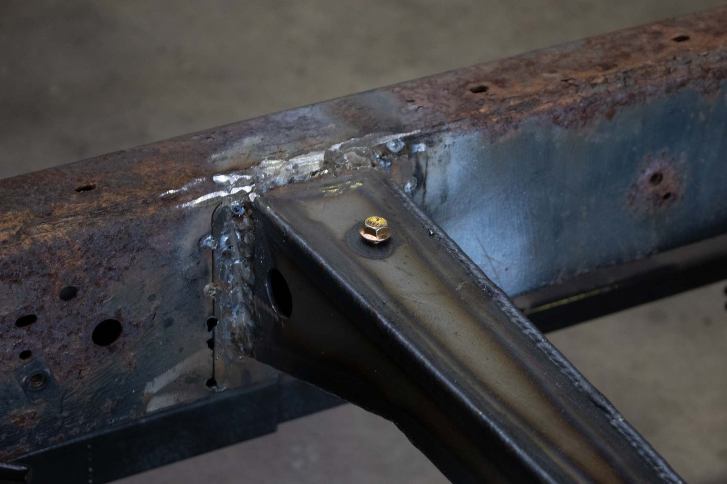 Rust Buster Frameworks Forward Fuel Tank Crossmember For 1995-2004 Toyota Tacoma Rust Buster Frameworks