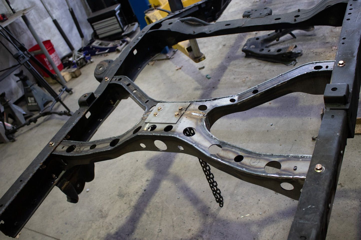 Rust Buster Frameworks Spare Tire Crossmember For 2005-2015 Toyota Tacoma Rust Buster