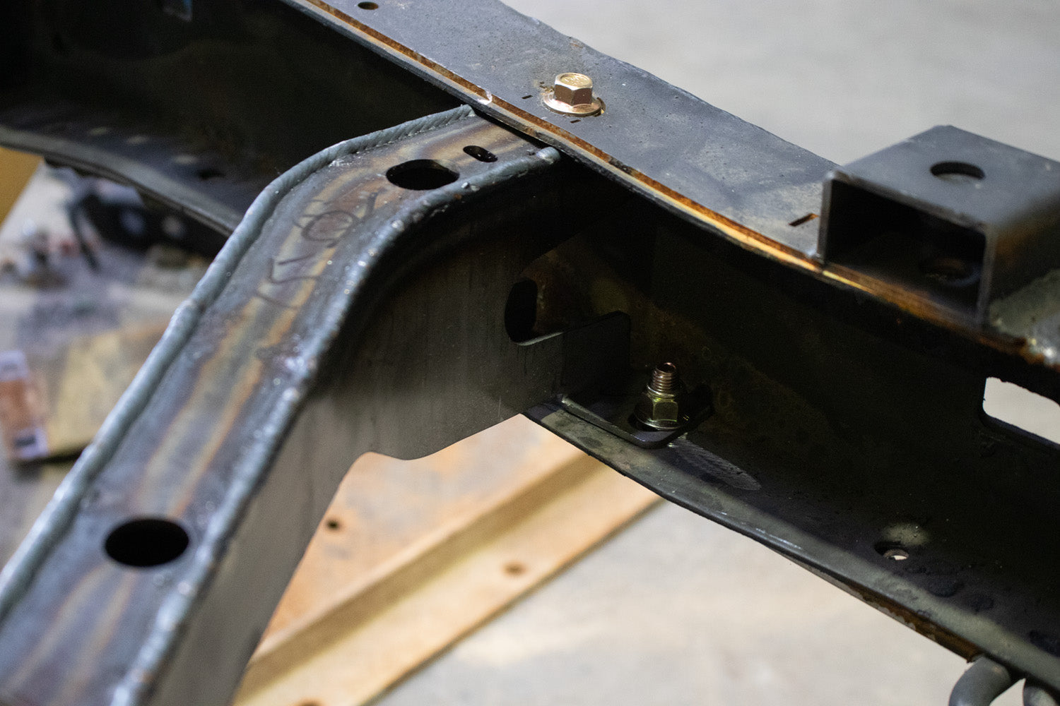 Rust Buster Frameworks Spare Tire Crossmember For 2005-2015 Toyota Tacoma Rust Buster