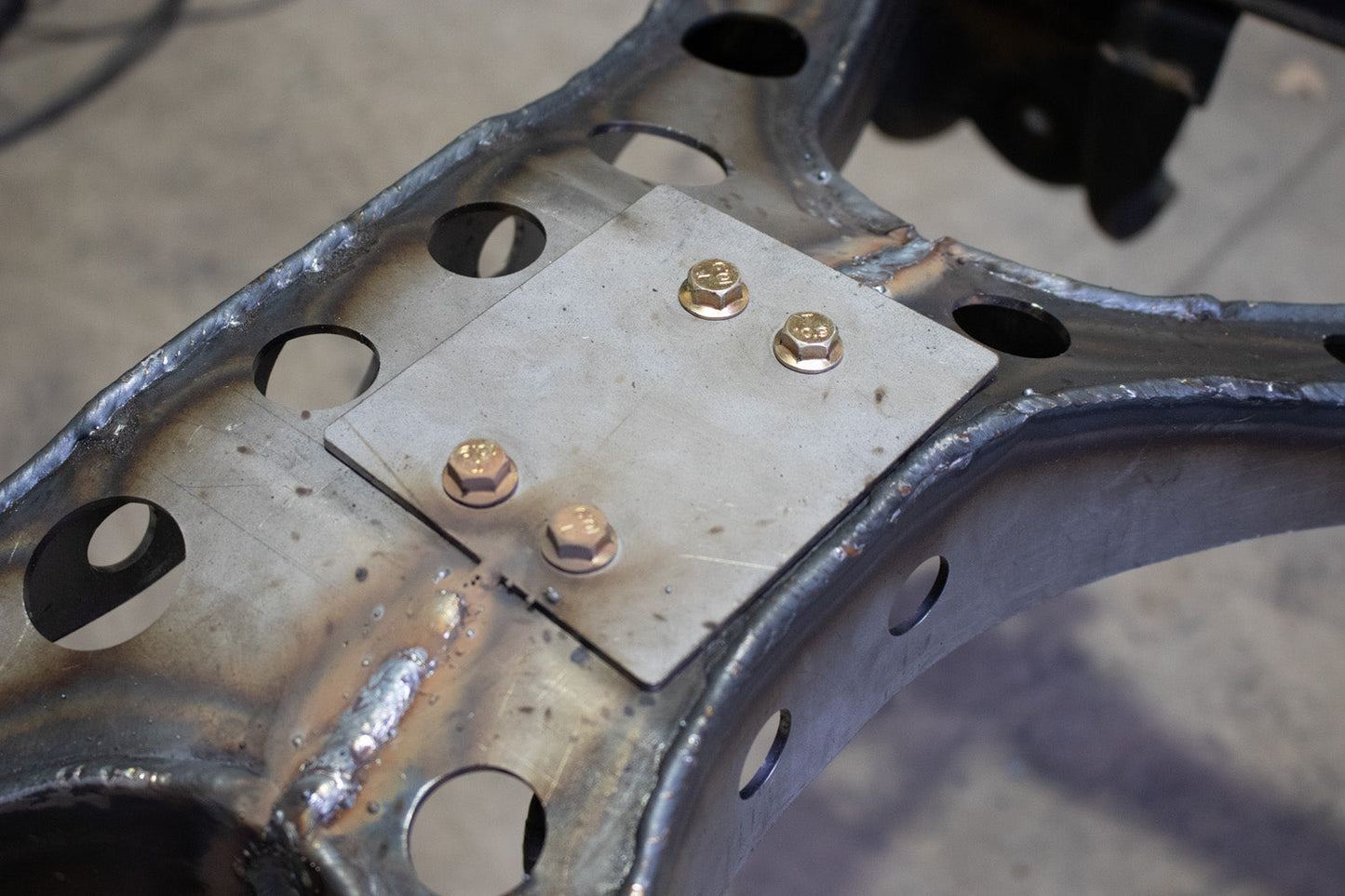 Rust Buster Frameworks Spare Tire Crossmember For 2005-2015 Toyota Tacoma Rust Buster