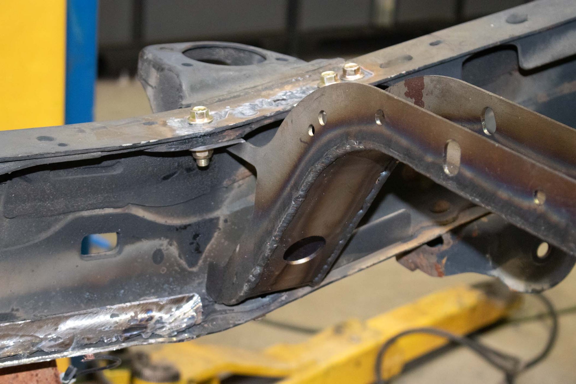 Rust Buster Frameworks Forward Fuel Tank Crossmember For 2005-2015 Toyota Tacoma Rust Buster