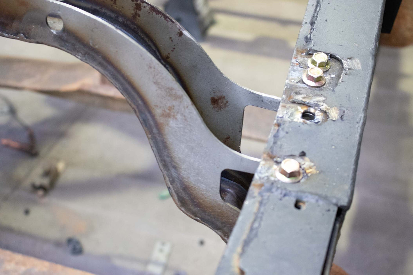 Rust Buster Frameworks Forward Fuel Tank Crossmember For 2005-2015 Toyota Tacoma Rust Buster