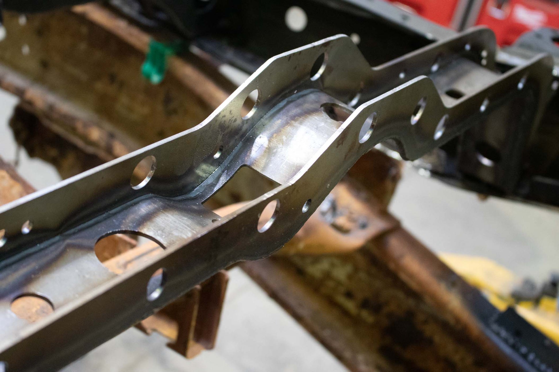 Rust Buster Frameworks Forward Fuel Tank Crossmember For 2005-2015 Toyota Tacoma Rust Buster