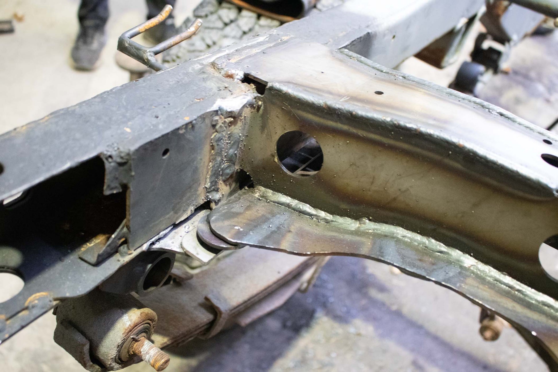 Rust Buster Frameworks Rust Buster Spare Tire Crossmember For 1988-1995 Toyota Pickups RB7139