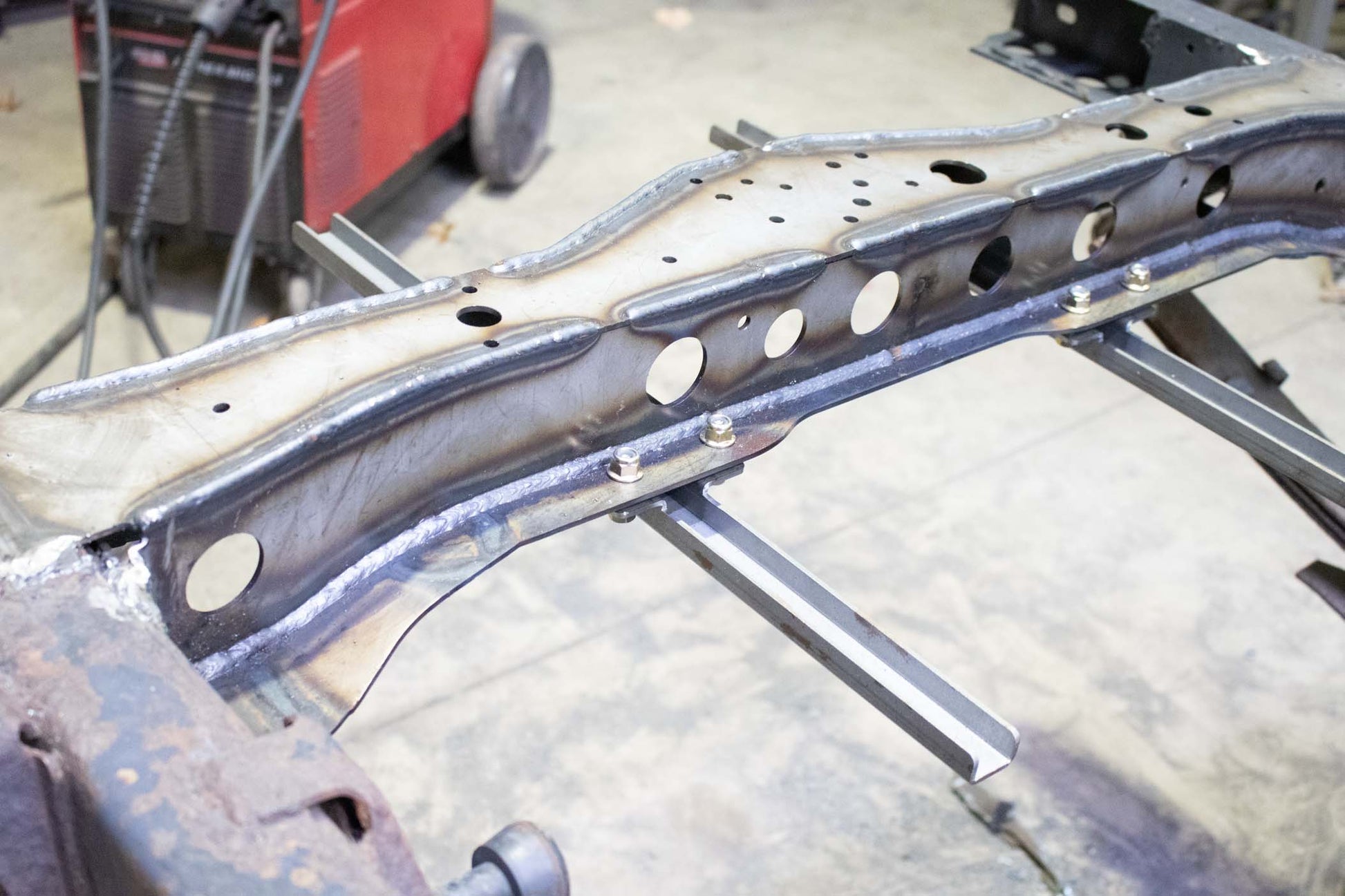 Rust Buster Frameworks Rust Buster Spare Tire Crossmember For 1988-1995 Toyota Pickups RB7139