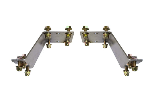 Center Frame Crossmember Lower Brackets For 1973-1980 GM C/K-Trucks RB73100 Rust Buster Frameworks-1