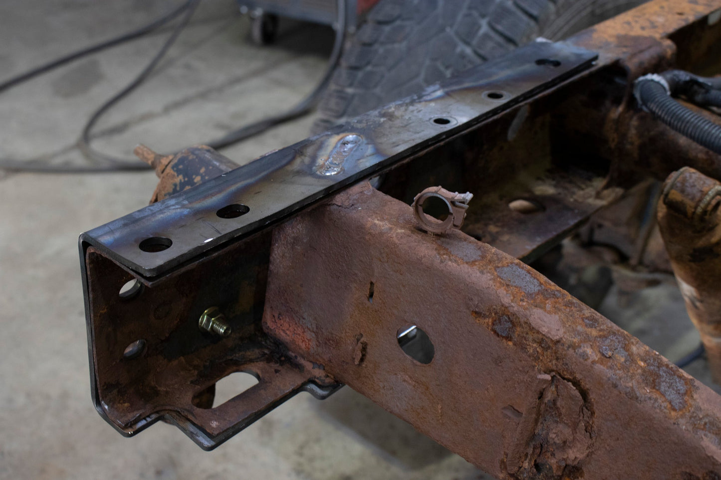1999-2014 Chevy Silverado & GMC Sierra 1500 Short Bed Rear Frame Section RB7319 Rust Buster Frameworks-5