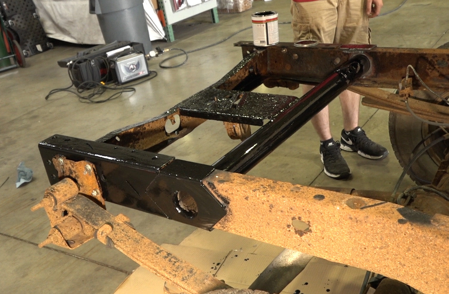 1999-2006 Chevy & GMC Silverado/Sierra Rear 1500/2500 Shock Crossmember RB7320 Rust Buster Frameworks-12