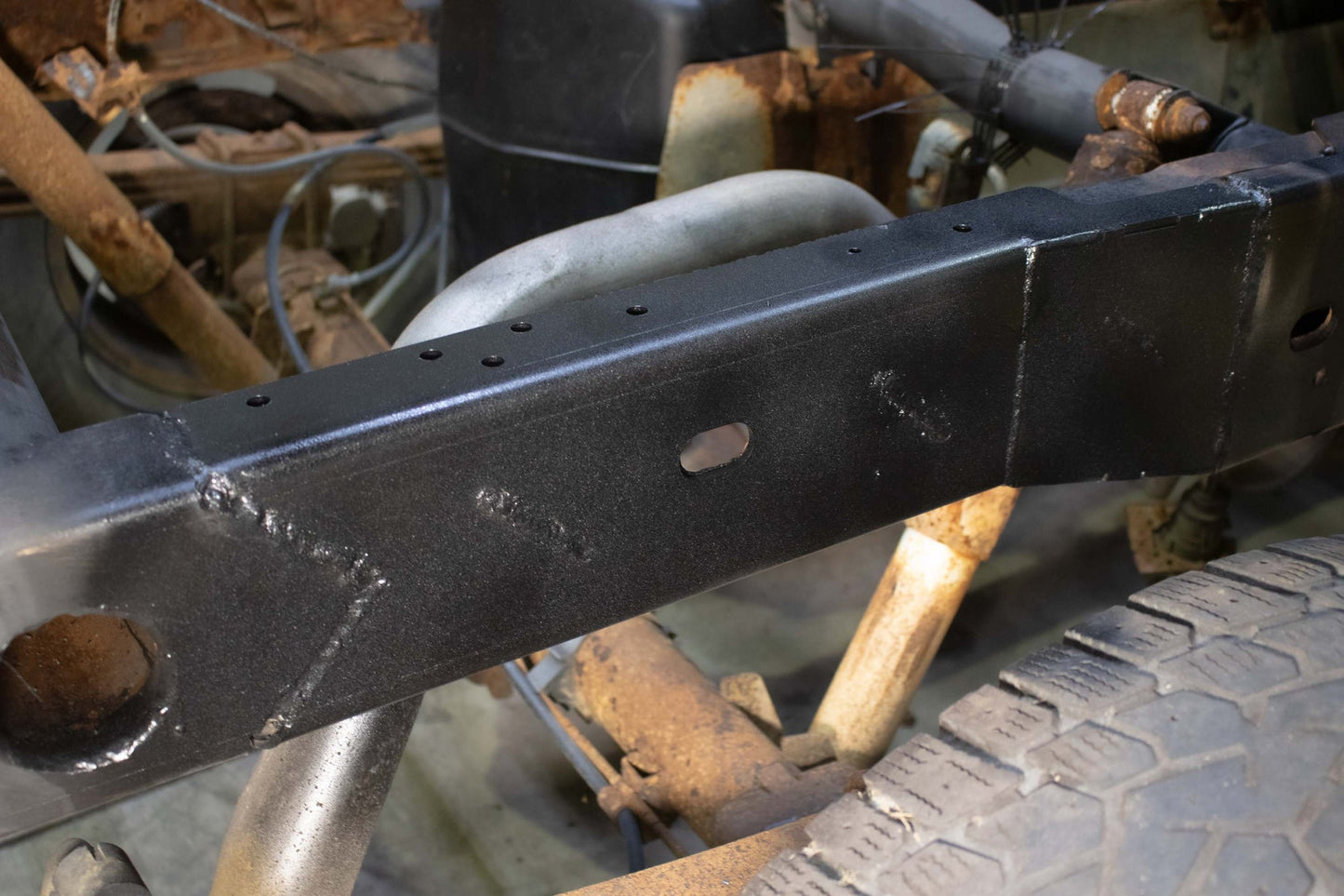 1999-2006 Chevy Silverado & GMC Sierra 1500 6ft Bed Over-Axle Frame Section RB7321 Rust Buster Frameworks-8