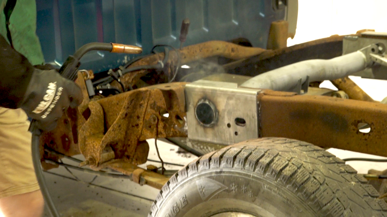 Rust Buster Frameworks Rust Buster 1999-2006 Chevy Silverado 1500 Rear Fuel Tank Cross Member RB7322