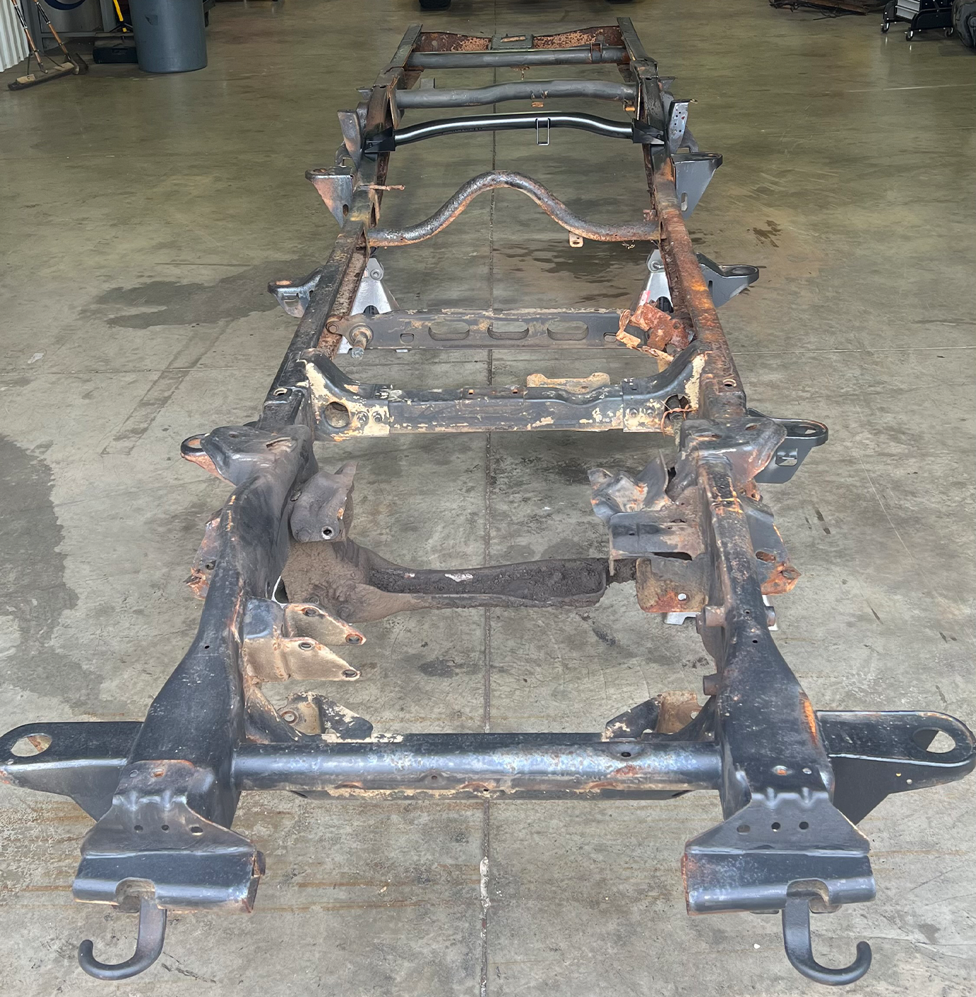 Rust Buster Frameworks 1999-2004 and 2006 Chevy Silverado 1500 Forward Fuel Tank Crossmember Rust Buster Frameworks