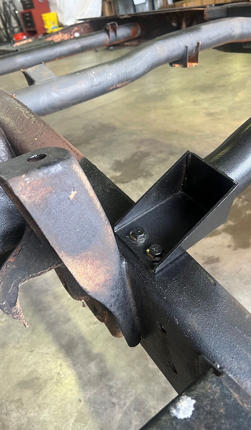 Rust Buster Frameworks 1999-2004 and 2006 Chevy Silverado 1500 Forward Fuel Tank Crossmember Rust Buster Frameworks