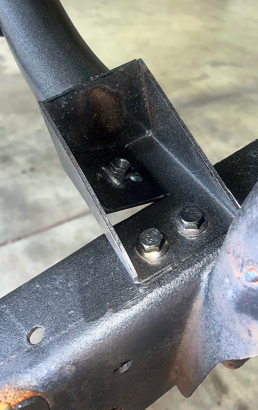 Rust Buster Frameworks 1999-2004 and 2006 Chevy Silverado 1500 Forward Fuel Tank Crossmember Rust Buster Frameworks