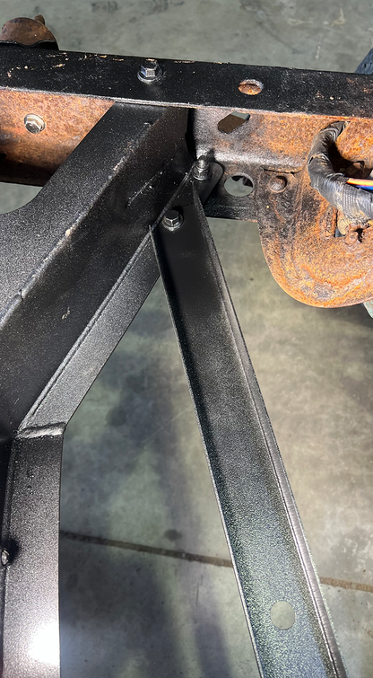1988-1998 C/K1500 & 2500 Spare Tire Rear Forward Crossmember Support RB7332 Rust Buster Frameworks-4