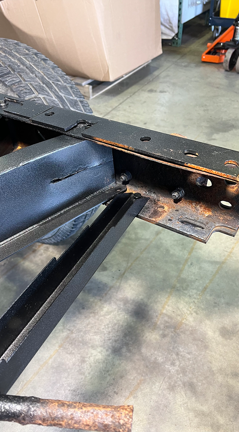 1988-1998 Chevy C/K1500 & 2500 Spare Tire Rear Crossmember Support RB7333 Rust Buster Frameworks-8