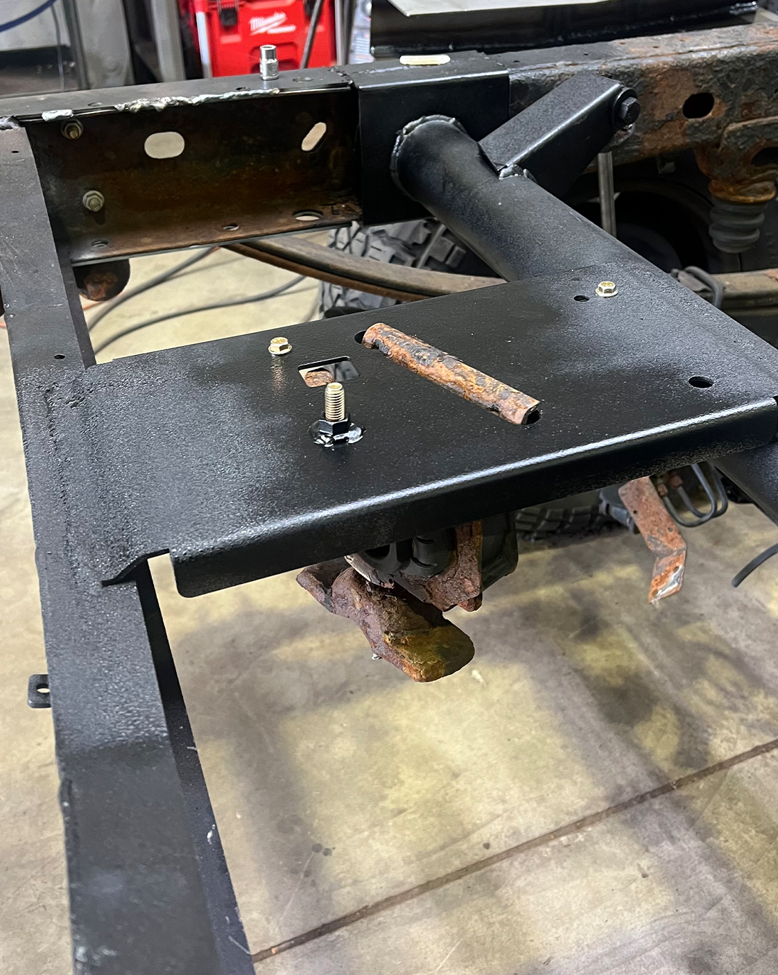 2007-2019 Chevy Silverado / GMC Sierra 1500 Spare Tire Plate RB7342 Rust Buster Frameworks-8