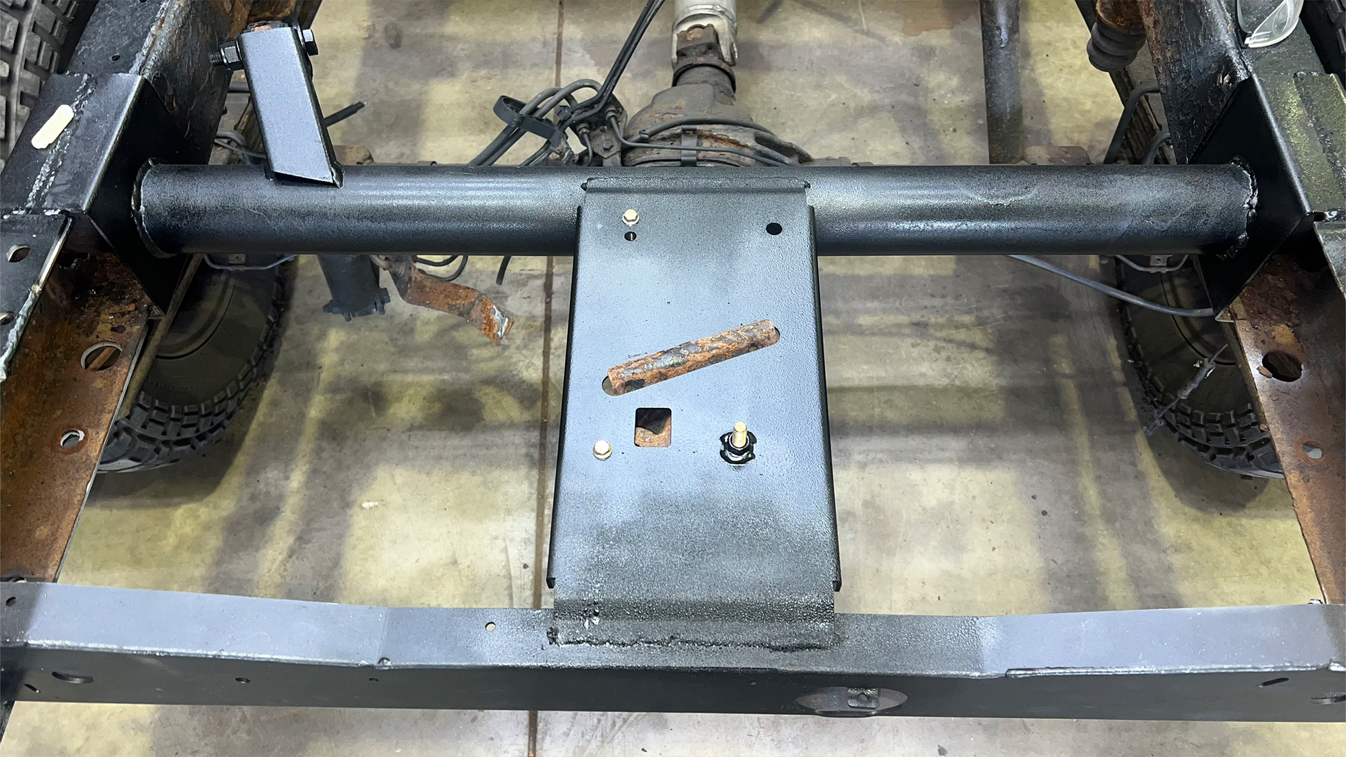 Rust Buster Frameworks Rust Buster 2007-2019 Chevy Silverado / GMC Sierra 1500 Spare Tire Plate RB7342