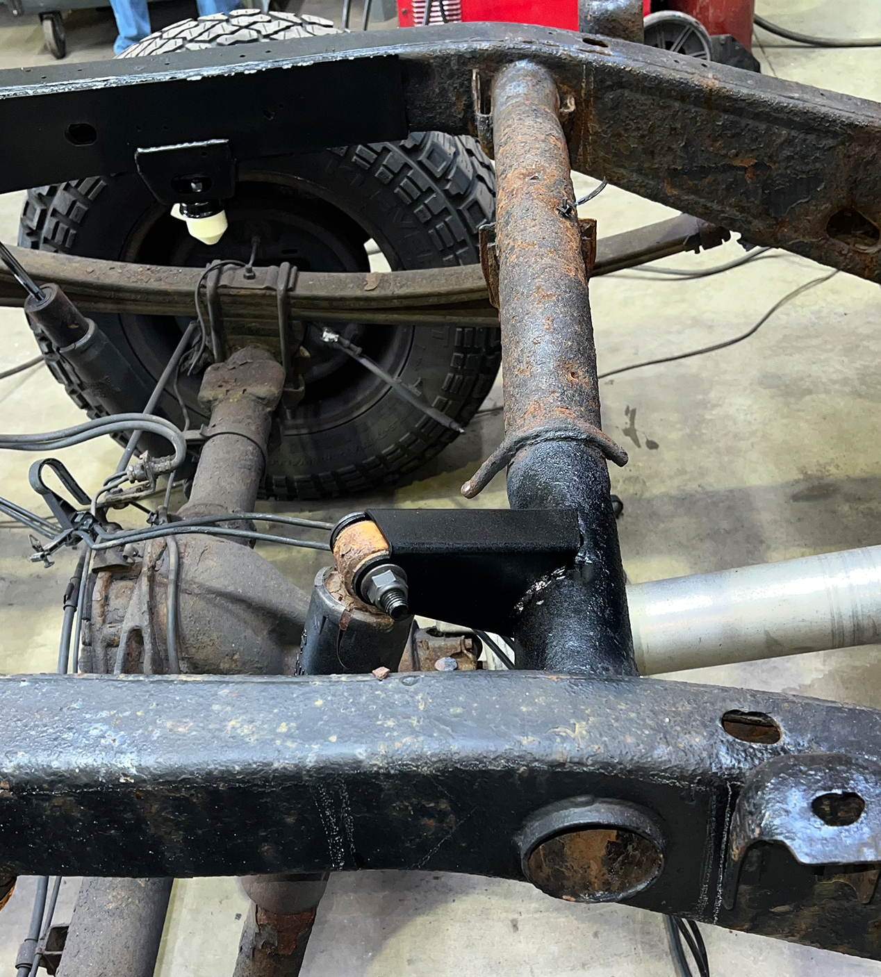 2007-2019 Chevy Silverado / GMC Sierra 1500 Rear Upper Shock Mount RB7343 Rust Buster Frameworks-8