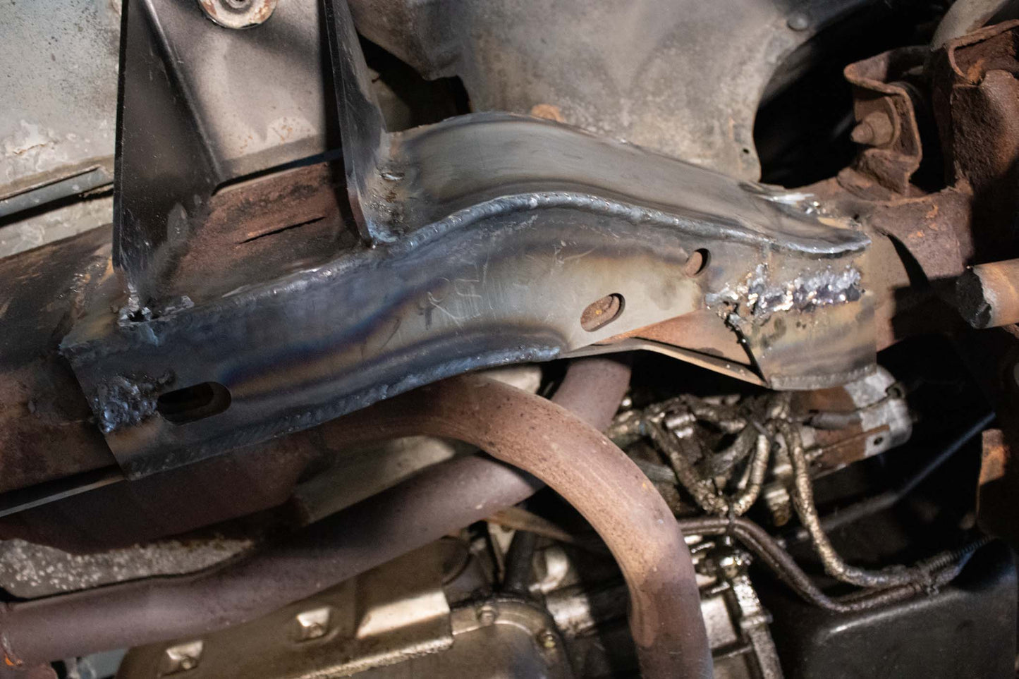 Front Frame Repair Kit For 88-98 Chevy/GMC K1500/2500 Ext Cab Passenger Side Rust Buster Frameworks-5