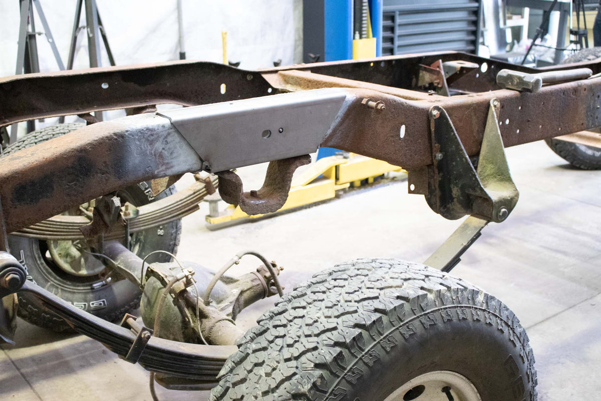 Over-Axle Frame Repair Kit For 1973-1987 Chevy K10/K20 Driver Side Rust Buster Frameworks-7