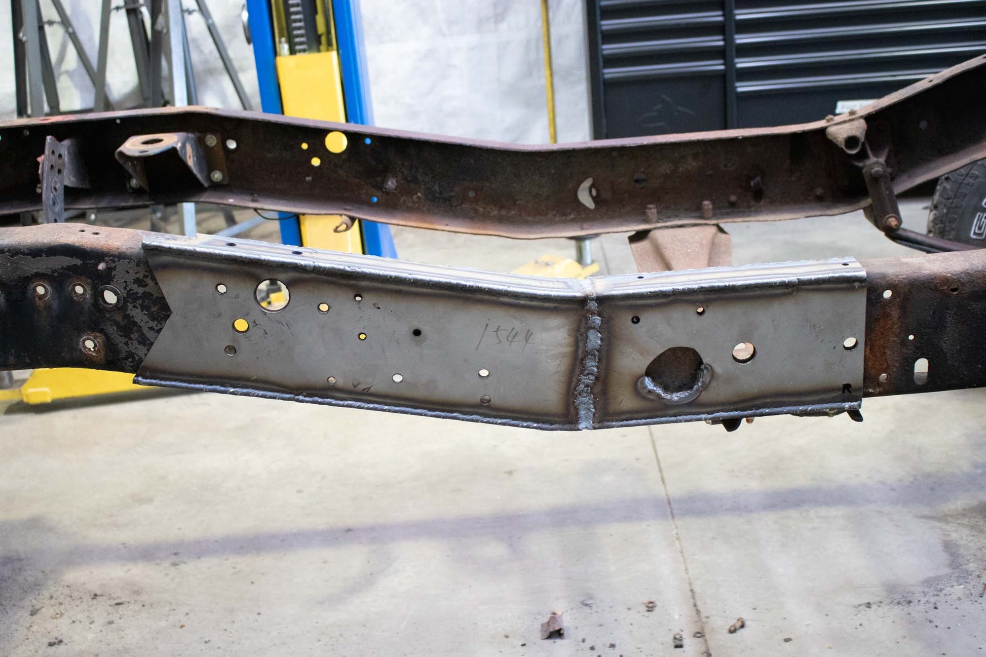 Rust Buster Frameworks Leaf Spring Frame Repair Kit For 1973-1987 Chevy K10/K20 Passenger Side Rust Buster Frameworks