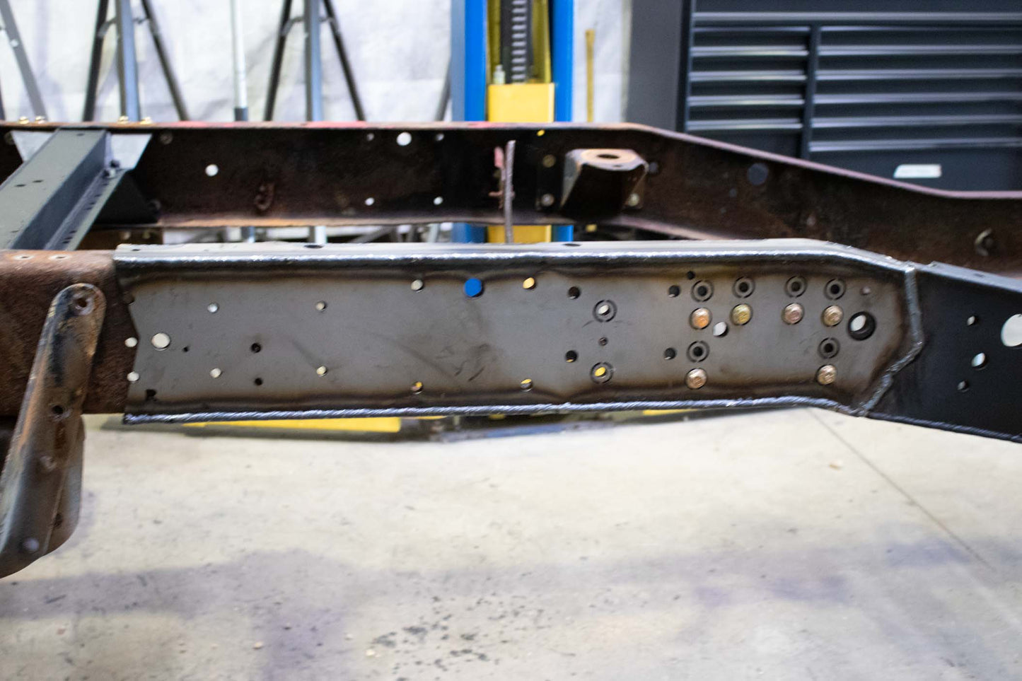 Rust Buster Frameworks Center Rear Frame Repair Kit For 1973-1987 Chevy K10/K20 Passenger Side Rust Buster Frameworks