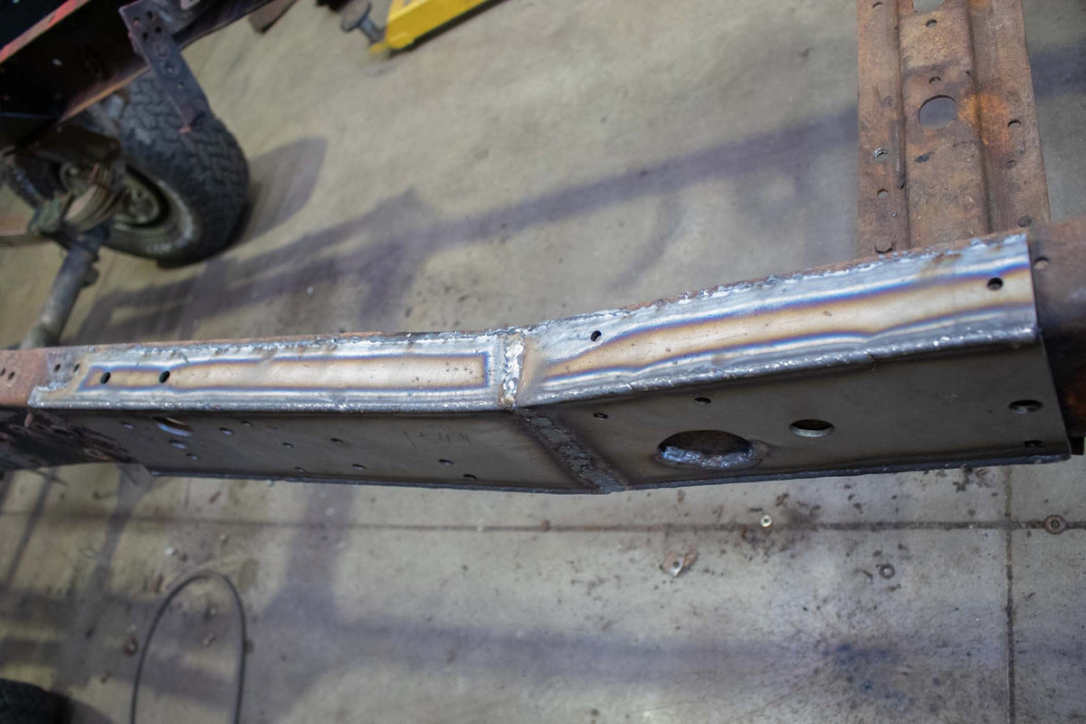 Center Forward Frame Repair Kit For 1973-1987 Chevy K10/K20 Driver Side Rust Buster Frameworks-5