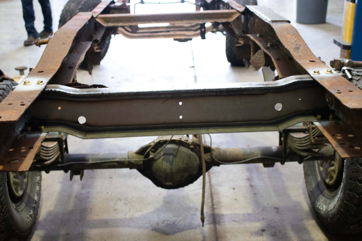 Rust Buster Frameworks Spare Tire Crossmember For 1973-1980 Chevy C/K10 Rust Buster Frameworks