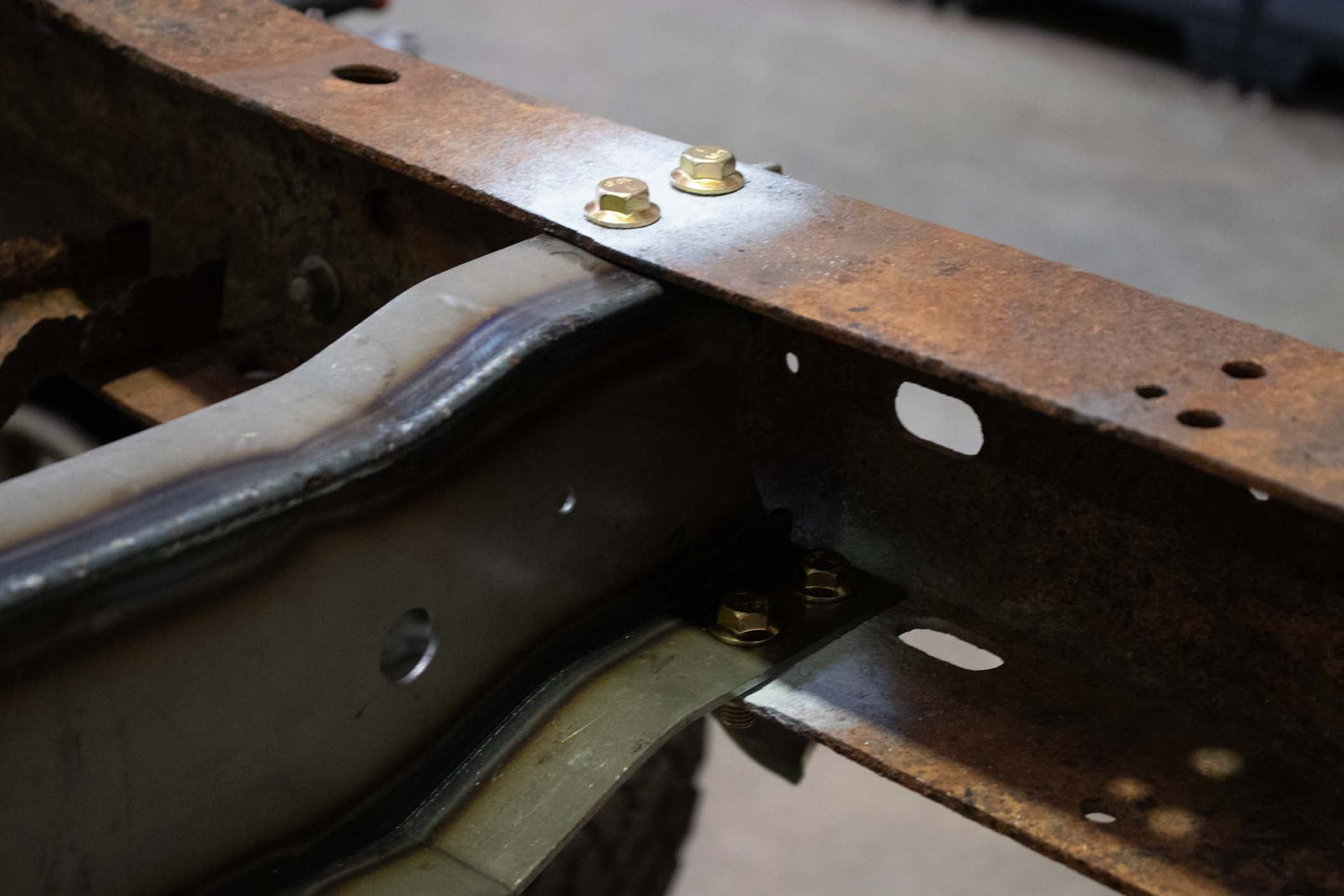 Rust Buster Frameworks Spare Tire Crossmember For 1973-1980 Chevy C/K10 Rust Buster Frameworks