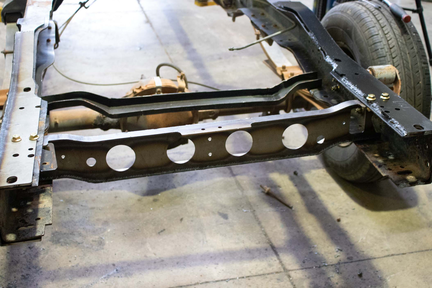 Rust Buster Frameworks Spare Tire Crossmember For 1973-1980 Chevy C/K10 Rust Buster Frameworks