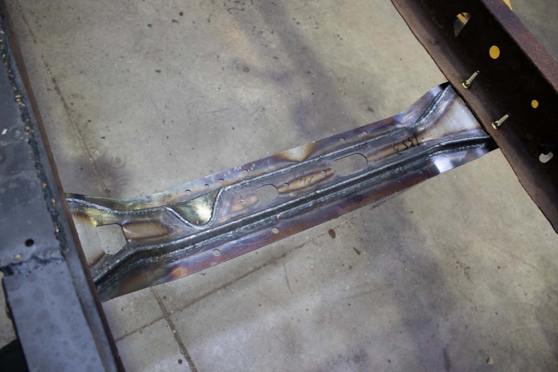 Transmission Crossmember For 1973-1987 Chevy K10 Rust Buster Frameworks-5