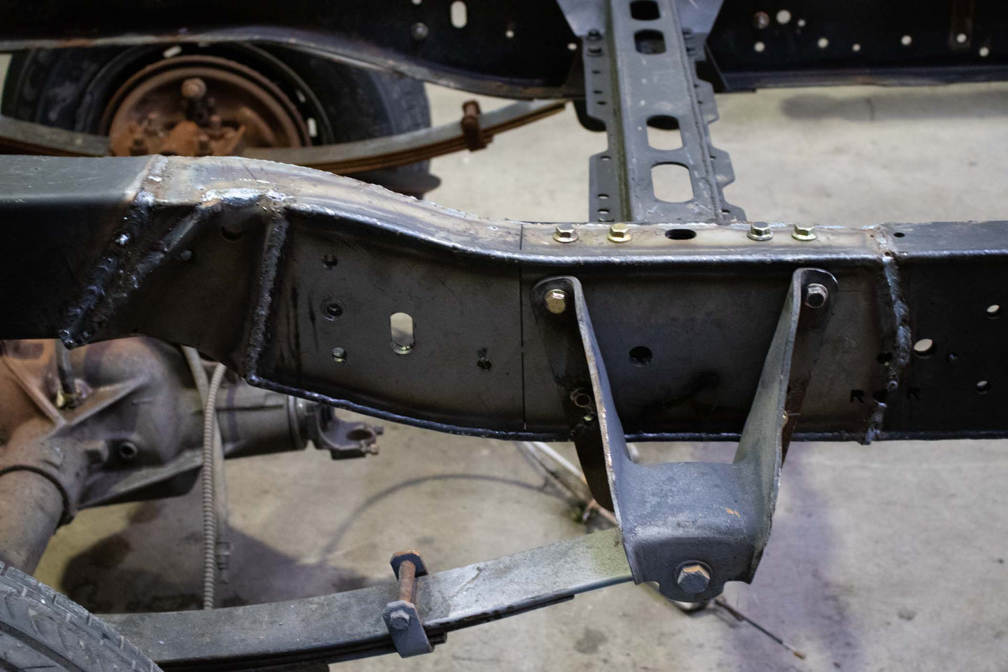 Leaf Spring Frame Repair Kit For 1973-1987 Chevy & GMC C10/C20 RB7367 Rust Buster Frameworks-3