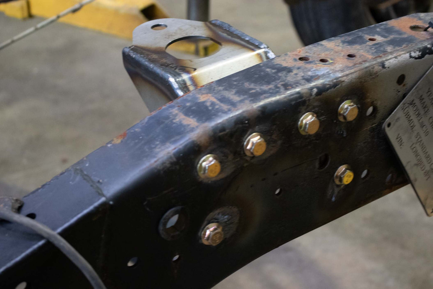 Rust Buster Frameworks Rust Buster Rear Cab Mount For 1981-1987 Chevy & GMC C/K Series RB7371