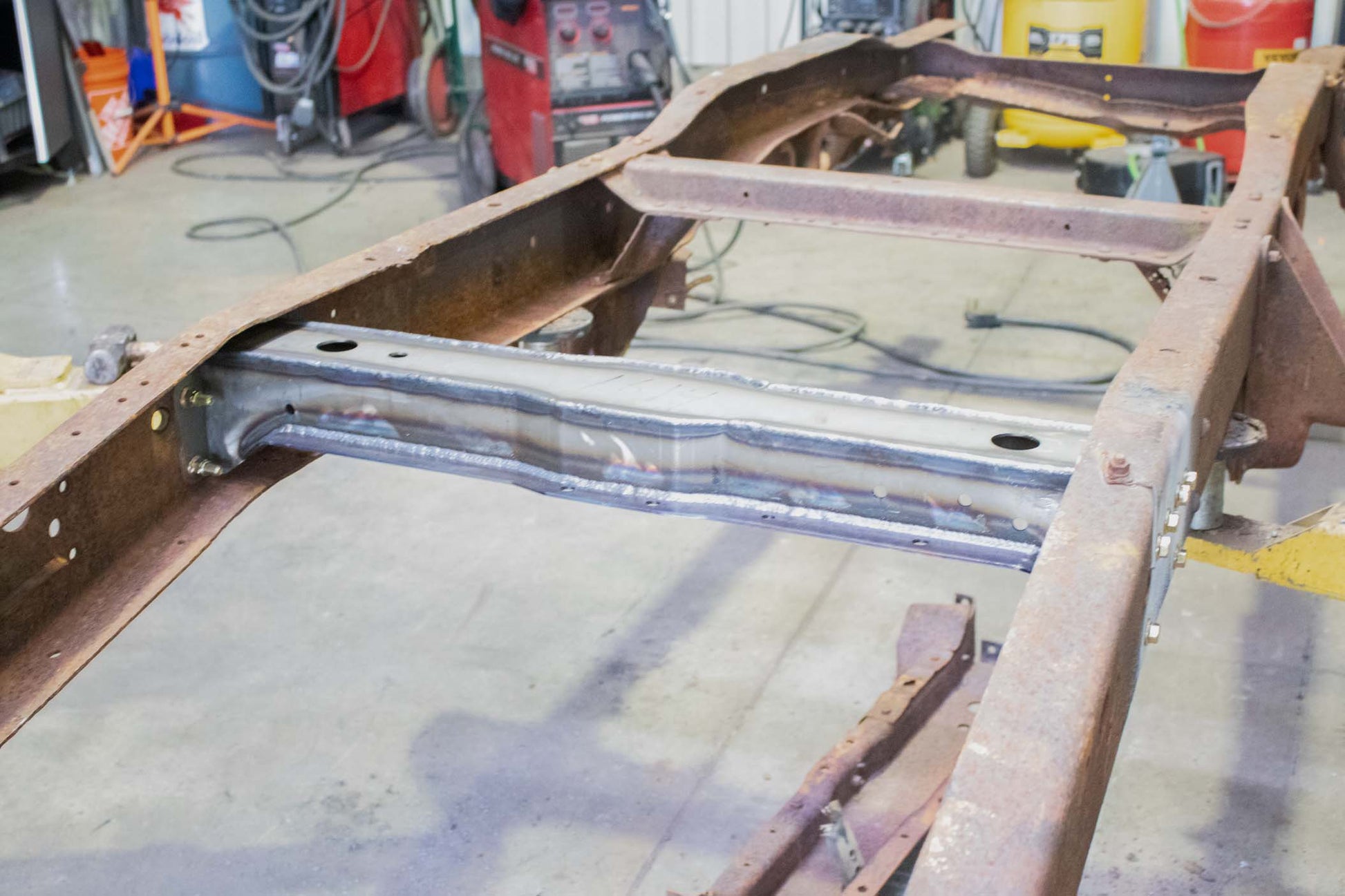 Rust Buster Frameworks Rust Buster Rear Cab Mount Crossmember for 1973-1987 Chevy & GMC C/K RB7379