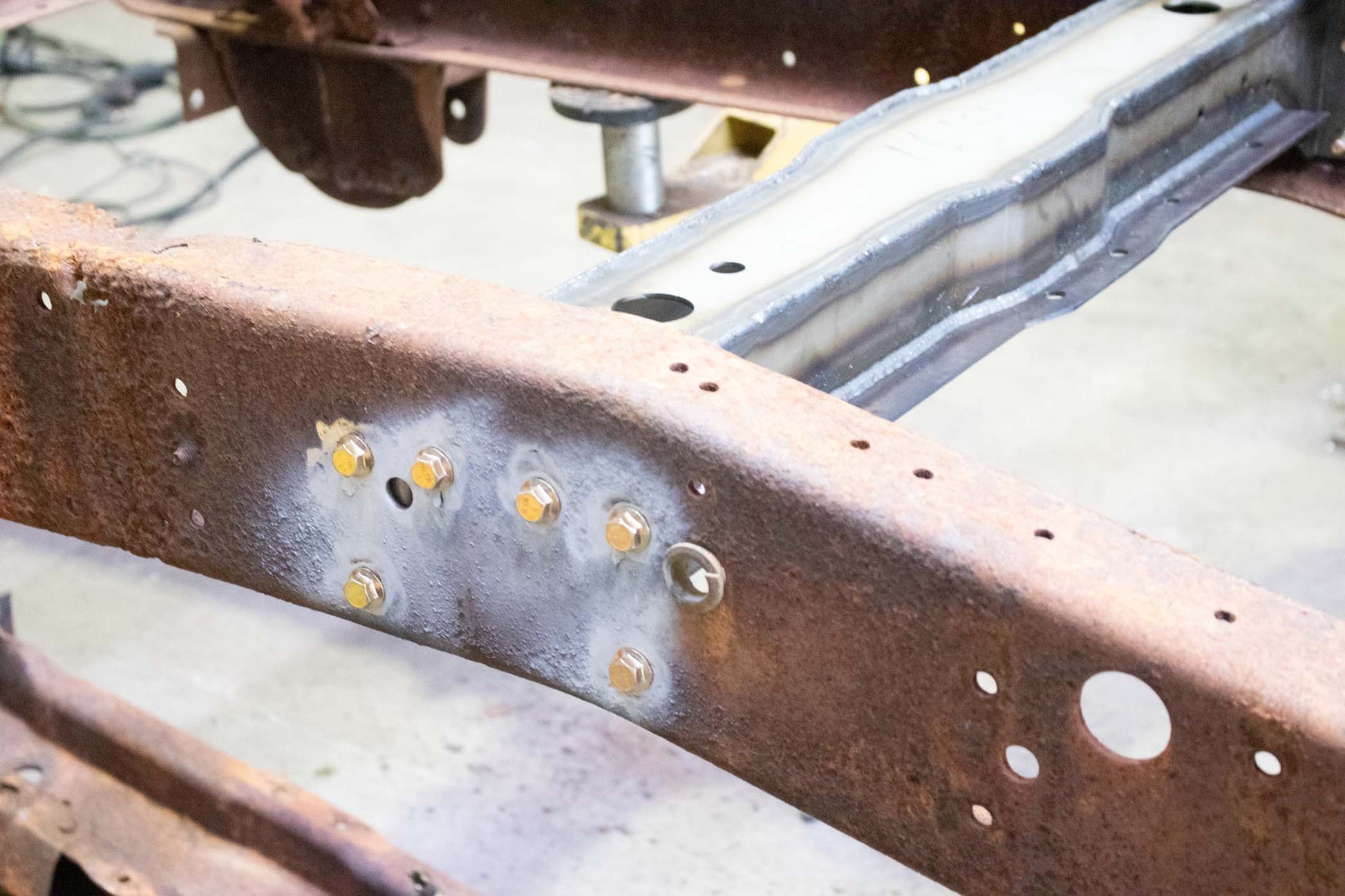 Rust Buster Frameworks Rust Buster Rear Cab Mount Crossmember for 1973-1987 Chevy & GMC C/K RB7379