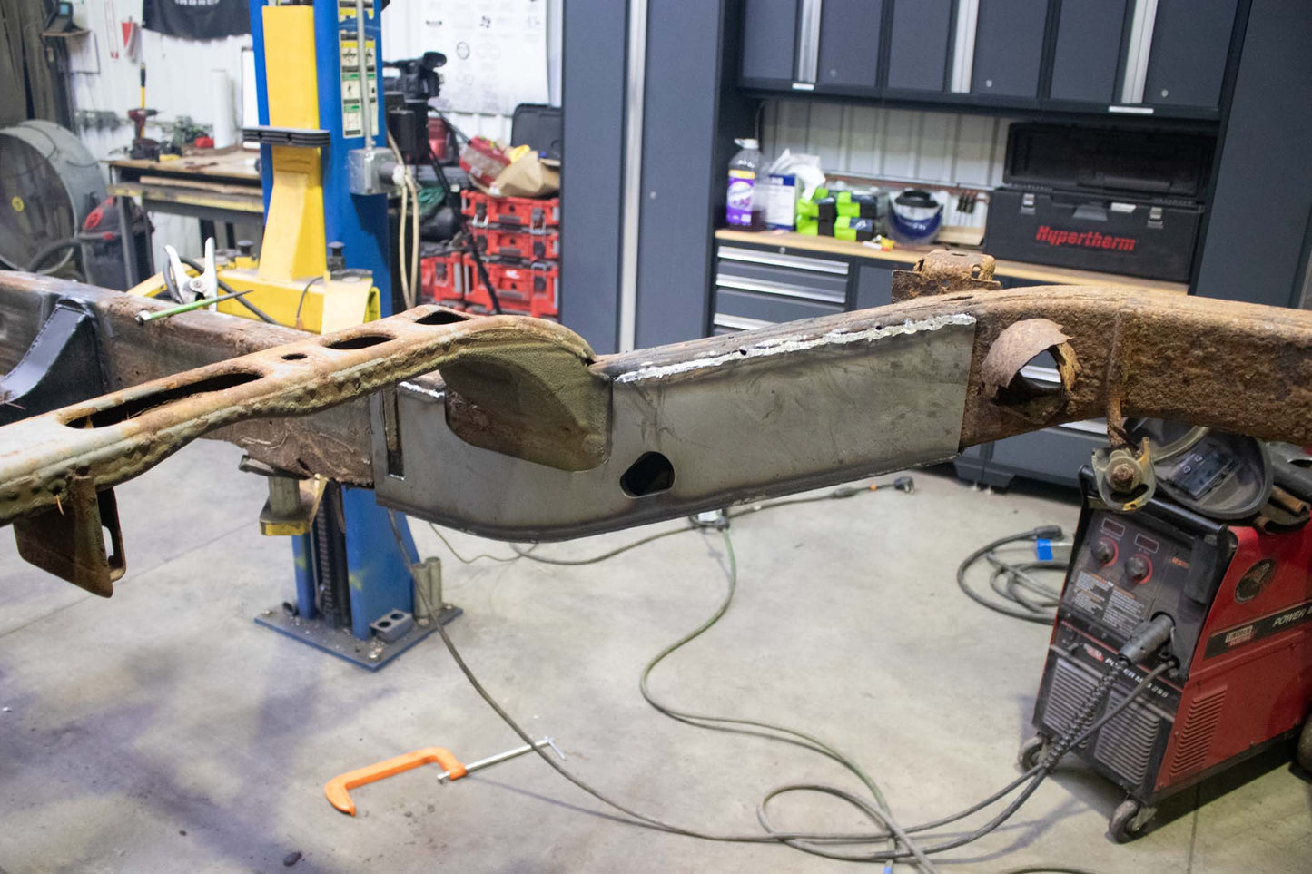 Rust Buster Frameworks Mid Frame Repair Kit Driver Side For 07-13 GM Pickups Rust Buster Frameworks