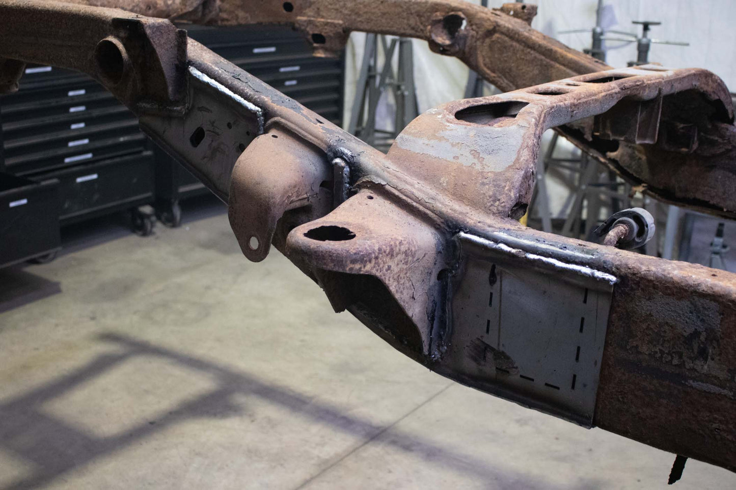 Rust Buster Frameworks Mid Frame Repair Kit Passenger Side For 07-13 GM Pickups Rust Buster Frameworks